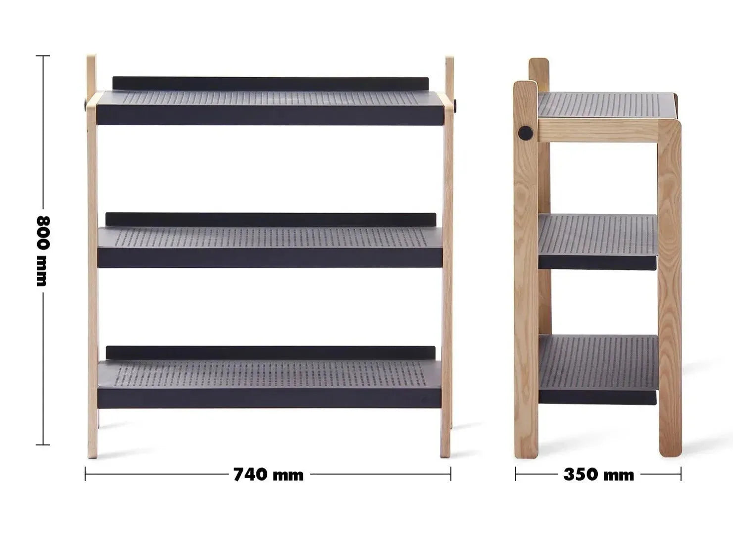Modern Steel Shoe Shelf SKO 3