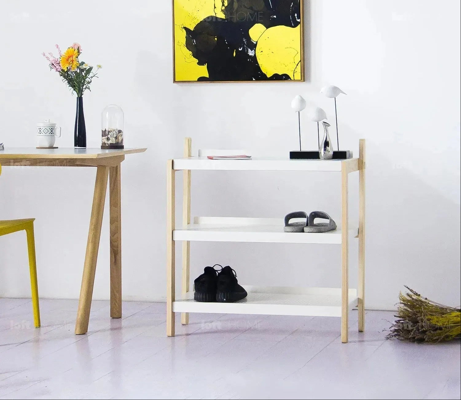 Modern Steel Shoe Shelf SKO 3