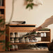 Scandinavian Cherry Wood Shoe Changing Bench MORI