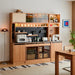 Scandinavian Cherry Wood Sintered Stone Side Cabinet TIMELESS