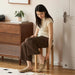 Scandinavian Oak Wood Stackable Stool With Wheels FRIDAY