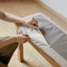 Scandinavian Removable Padded Bench Cushion CHEESE