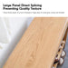 Scandinavian Wood Footstool NORWAY