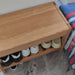 Scandinavian Wood Footstool NORWAY