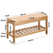 Scandinavian Wood Footstool NORWAY