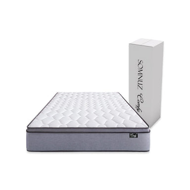 Somnuz® Comfy 10 Inch Individual Pocketed Spring Mattress