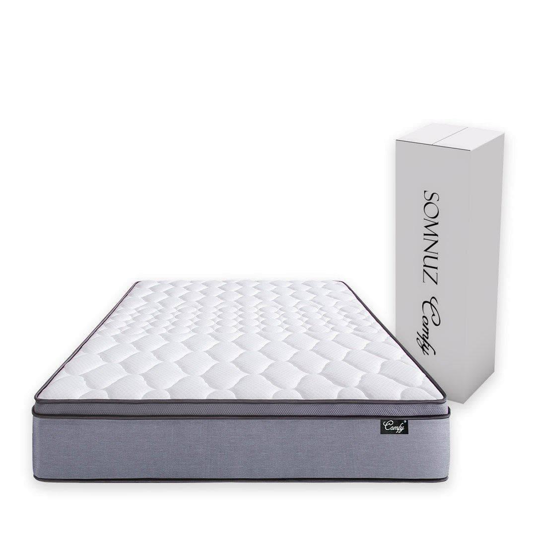 Somnuz® Comfy 10 Inch Individual Pocketed Spring Mattress