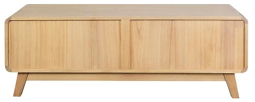 Radisson Providence Teak Wood TV Console Entertainment Unit 140 cm