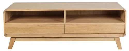 Radisson Providence Teak Wood TV Console Entertainment Unit 140 cm