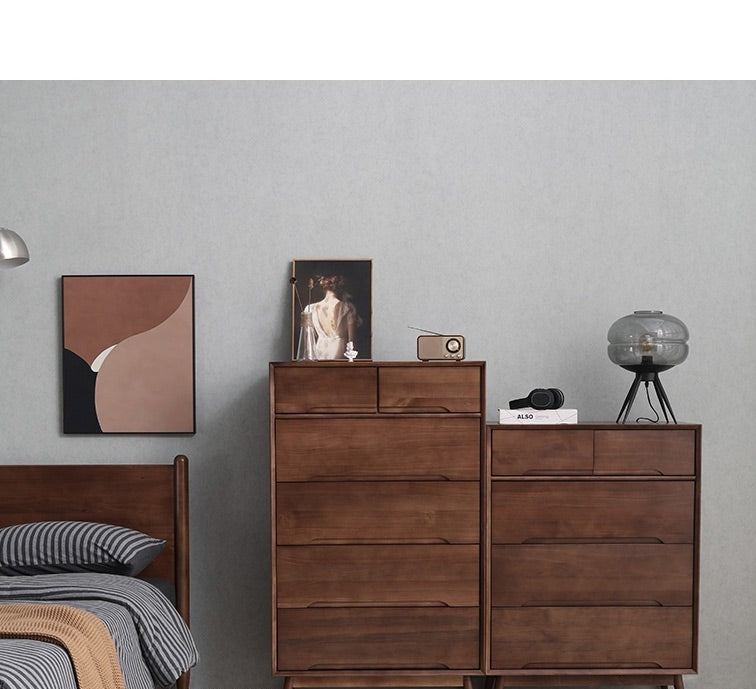 ANN Scandinavian Solid Wood Chest of Drawers Cabinet Storage