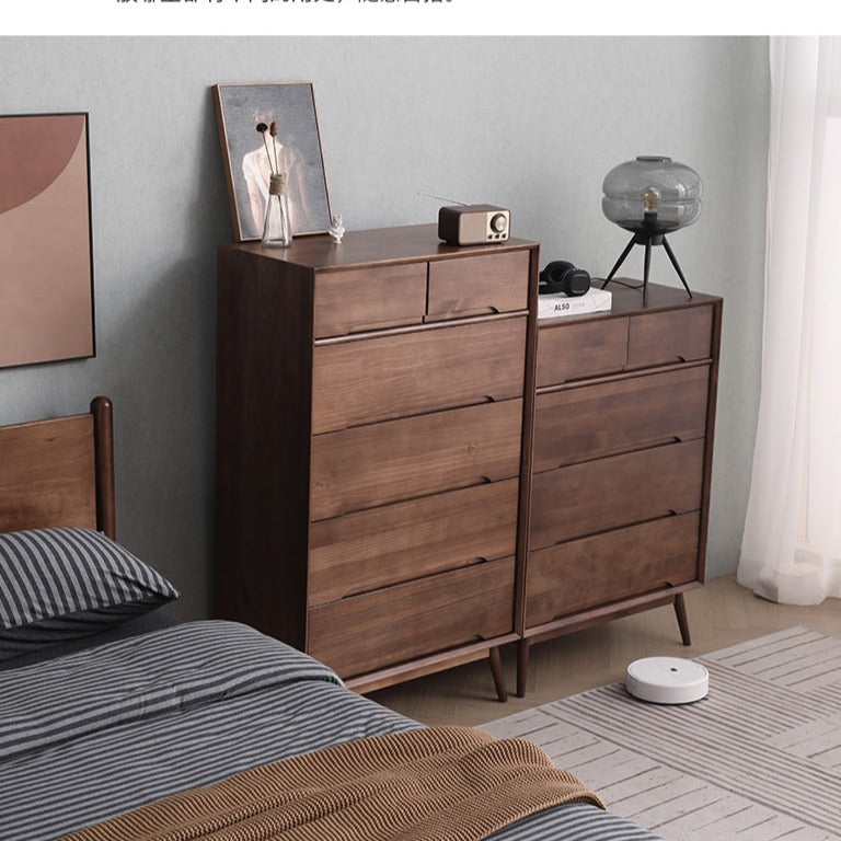 ANN Scandinavian Solid Wood Chest of Drawers Cabinet Storage