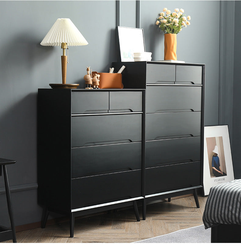 ANN Scandinavian Solid Wood Chest of Drawers Cabinet Storage