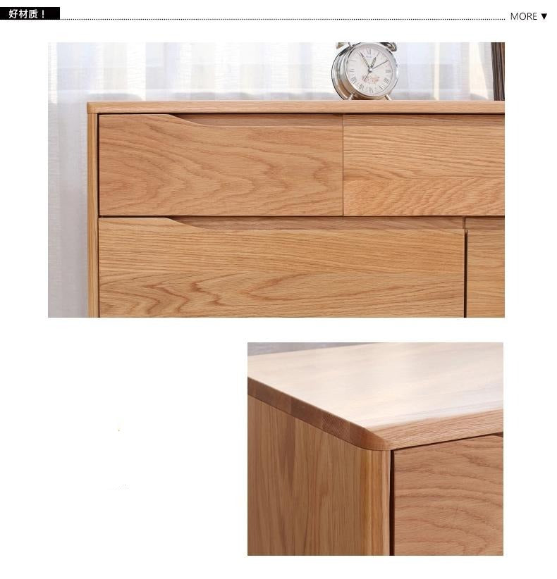 WAREHOUSE SALE CHASE Nordic Solid Wood Five Chest of Drawers Scandinavian Bedroom ( Discount Price $1399)