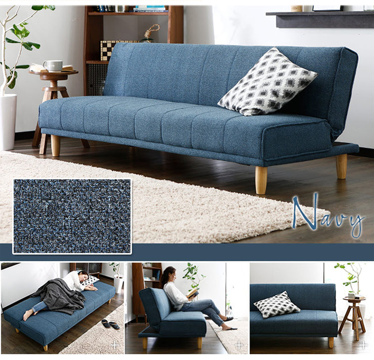 EVANGELINE RITZ Japanese Scandinavian Sofa Solid Wood Nordic ( 6 Colour )