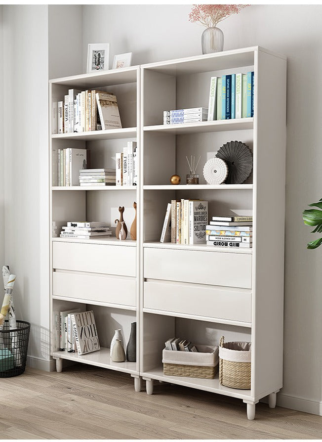 JADE CARLTON Bookcase Book Shelf Nordic Solid Wood