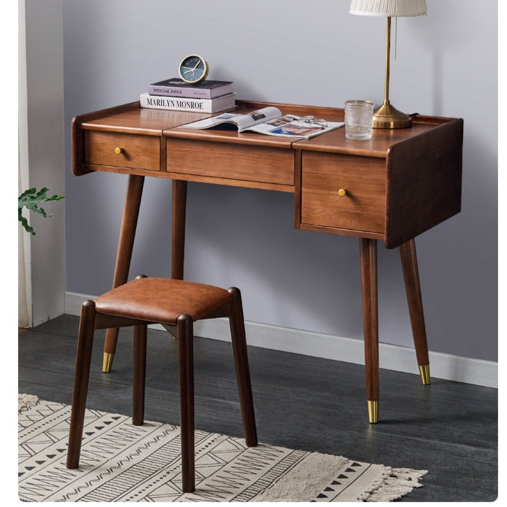 JAXON Dressing Table Solid Wood Vanity Desk