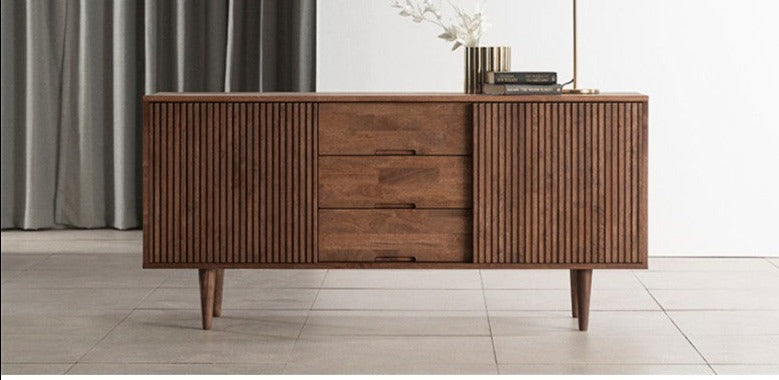 LOLA NEW YORK HILTON Buffet Scandinavian Nordic All Solid Wood Sideboard