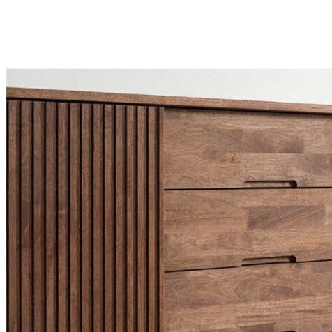 LOLA NEW YORK HILTON Buffet Scandinavian Nordic All Solid Wood Sideboard