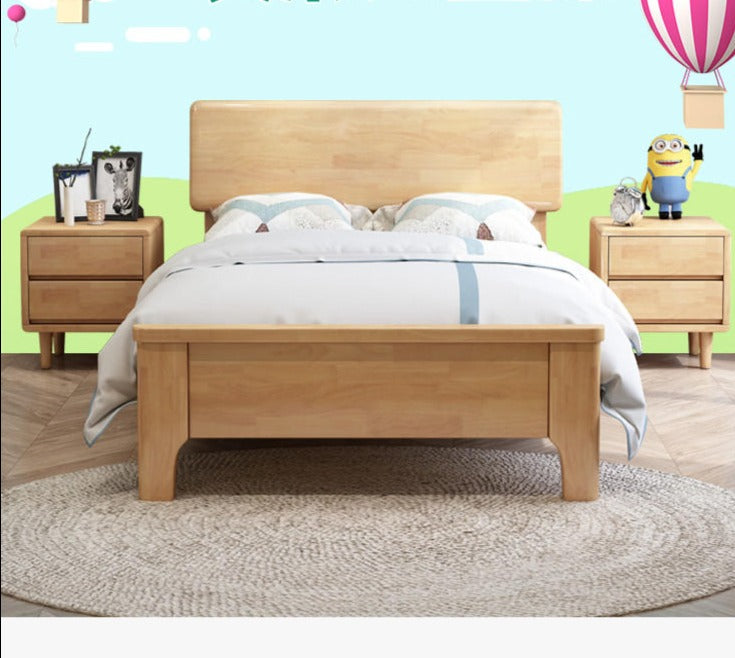 WAREHOUSE SALE MATEO Wooden Storage Bed Frame with 2 Big Drawers ( Choice from 2 Color 2 Size ) ( Discount Price $1299 Special Price from $999 )