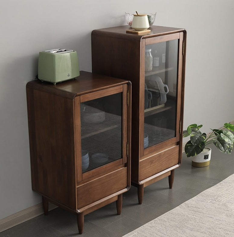 MICHEAL Glass Display Dining Cabinet Modern