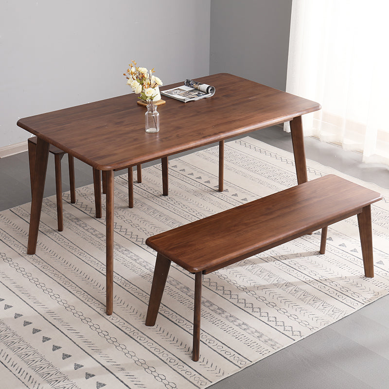 LINCOLN Nordic Modern Bench Solid Wood Long Stool — lauralaurenliving