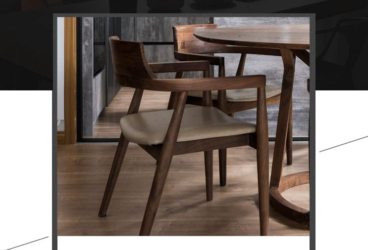 PATRICK Scandinavian Hardwood Dining Chair