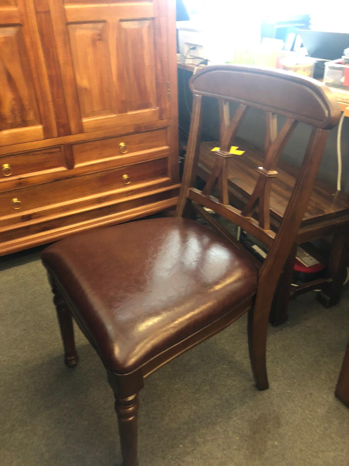 Federal Antique Executive Chair TEK168 ( Mahogany Colour )