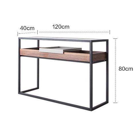 WAREHOUSE SALE EVAN Nordic Minimalist Modern Console Cabinet Table