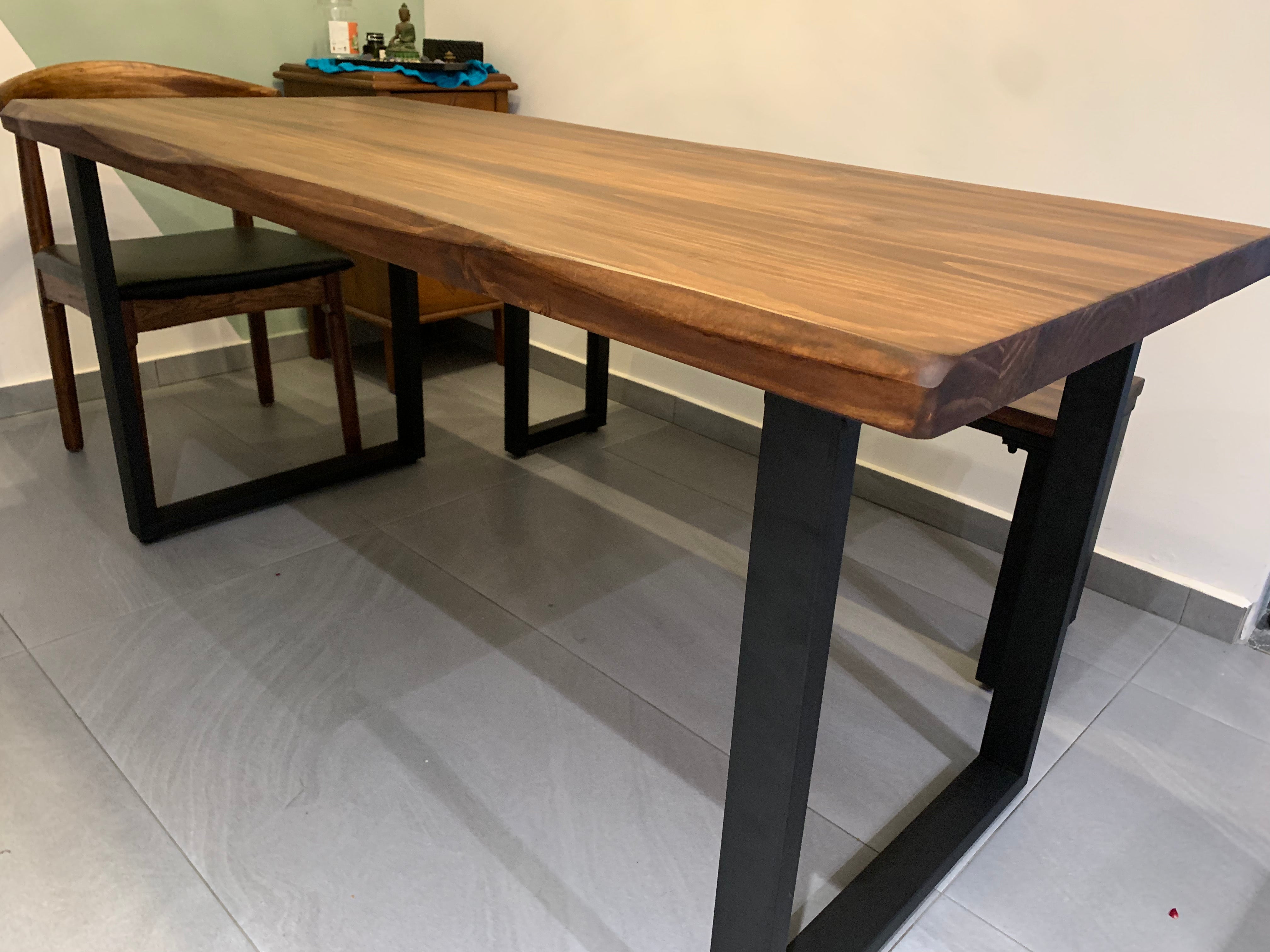 ALAN Nordic Designer Solid Wood Dining Table Scandinavian