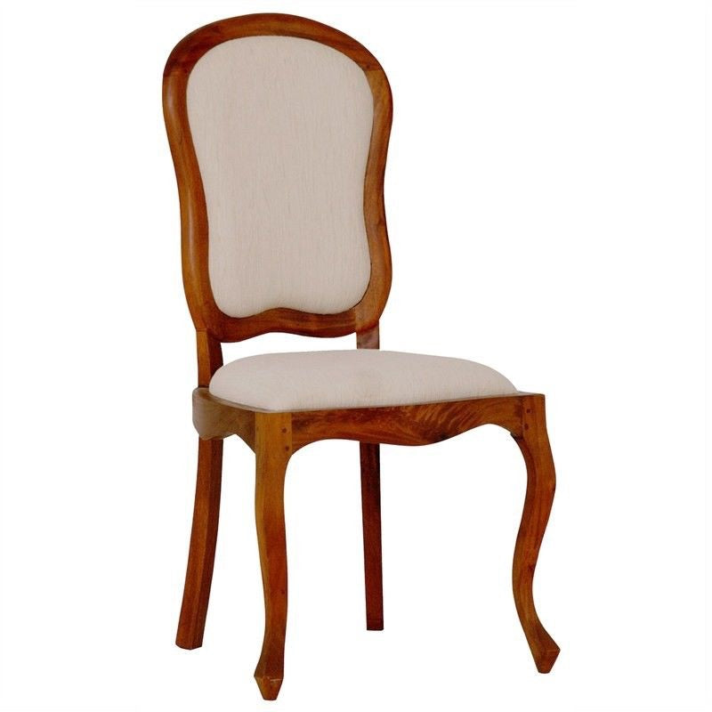 Queen Ann Solid Timber Dining Chair 1 Piece TEK168 CH 54 56 QA DC